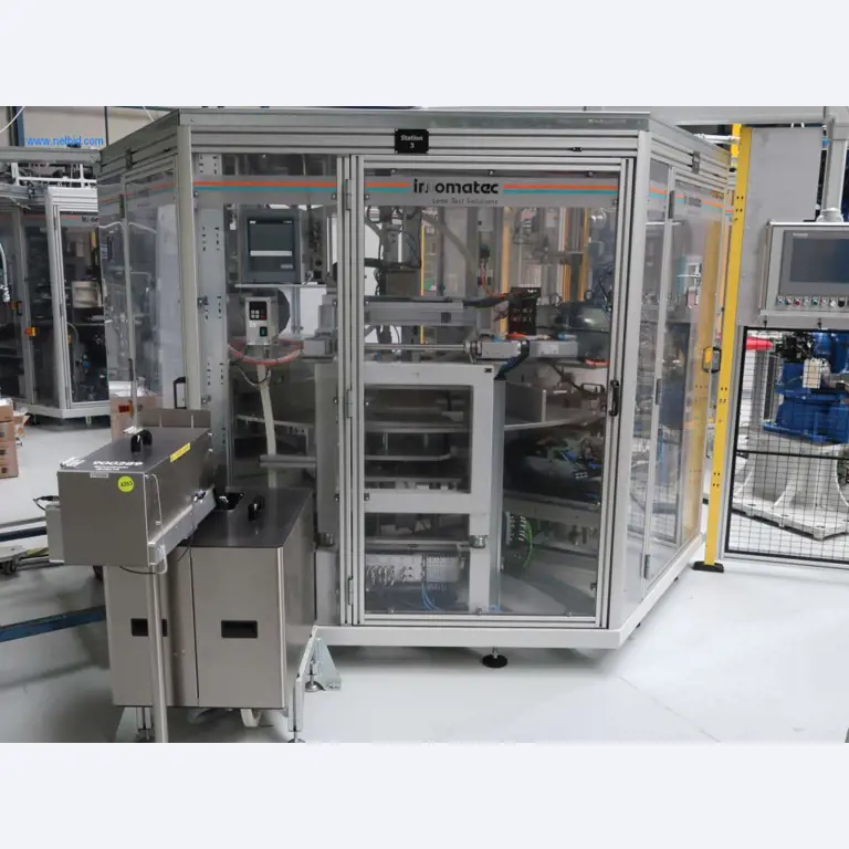Máquinas para processamento mecânico, ensaio, limpeza e manuseamento de peças de alumínio fundido sob pressão-4