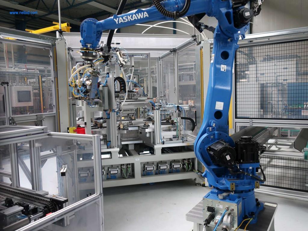 Máquinas para processamento mecânico, ensaio, limpeza e manuseamento de peças de alumínio fundido sob pressão-1