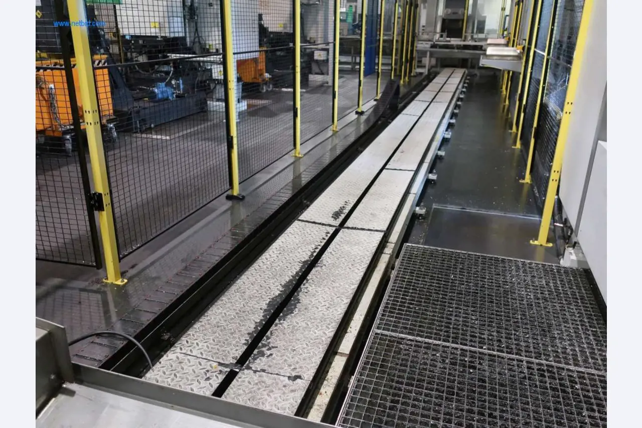 Máquinas para processamento mecânico, ensaio, limpeza e manuseamento de peças de alumínio fundido sob pressão-3