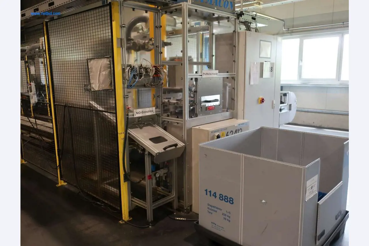 Máquinas para processamento mecânico, ensaio, limpeza e manuseamento de peças de alumínio fundido sob pressão-3