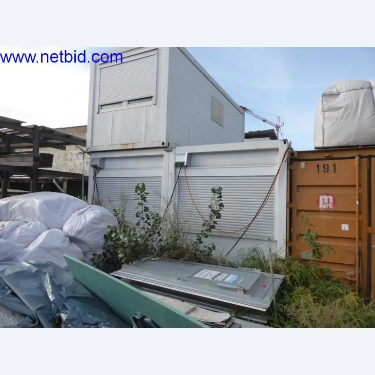 Baumaschinen, Fahrzeuge, Büroausstattung, Bürocontainer-2