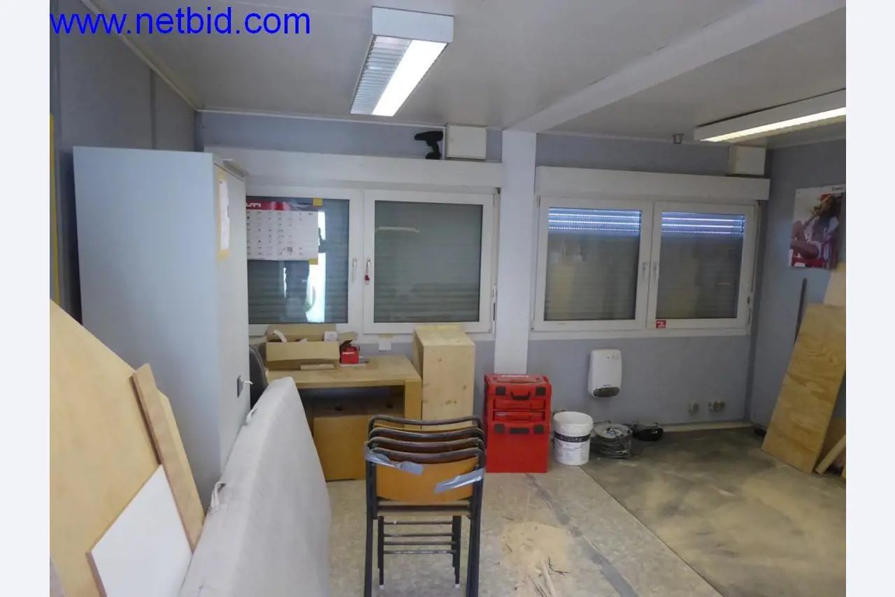Baumaschinen, Fahrzeuge, Büroausstattung, Bürocontainer-4