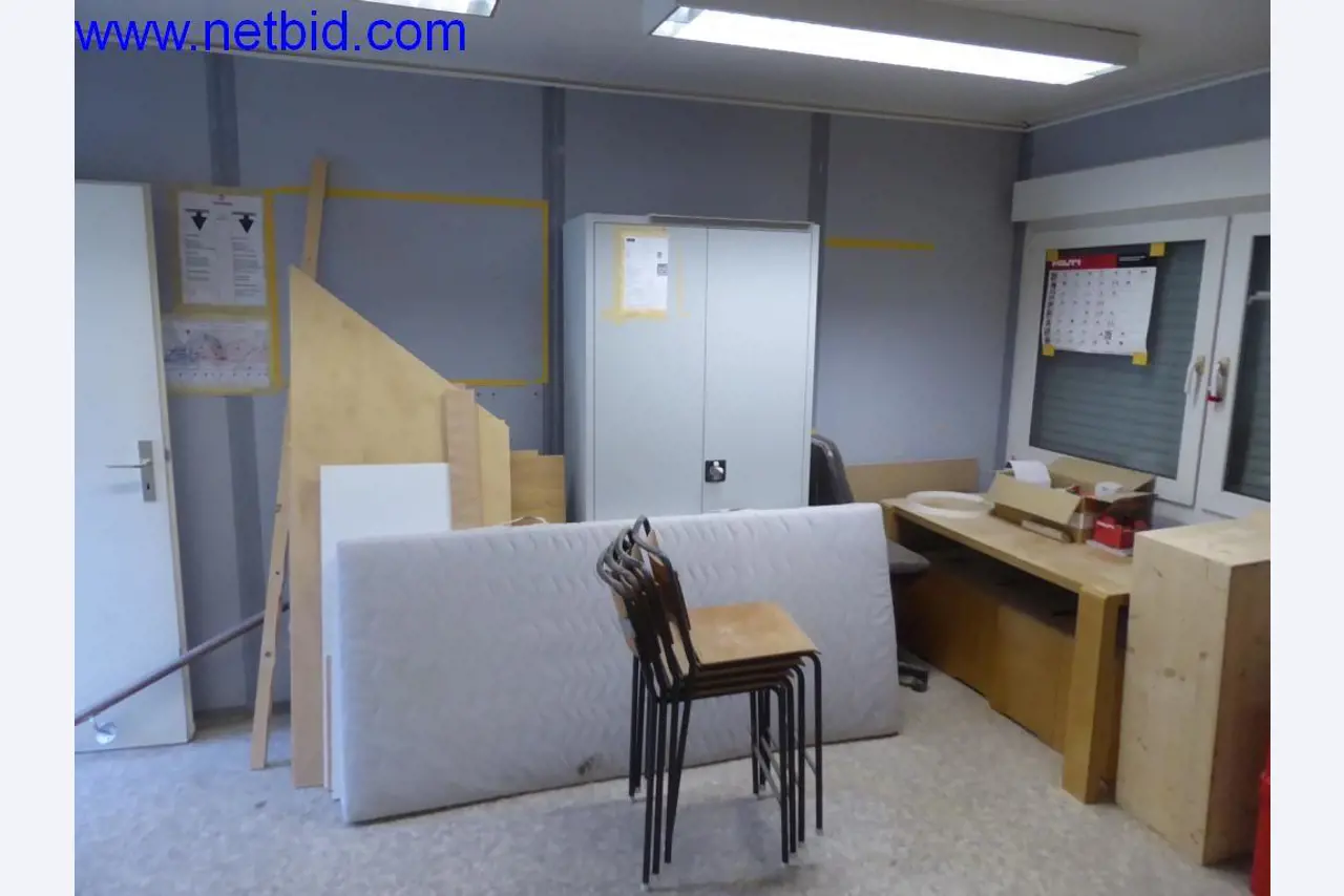 Baumaschinen, Fahrzeuge, Büroausstattung, Bürocontainer-7