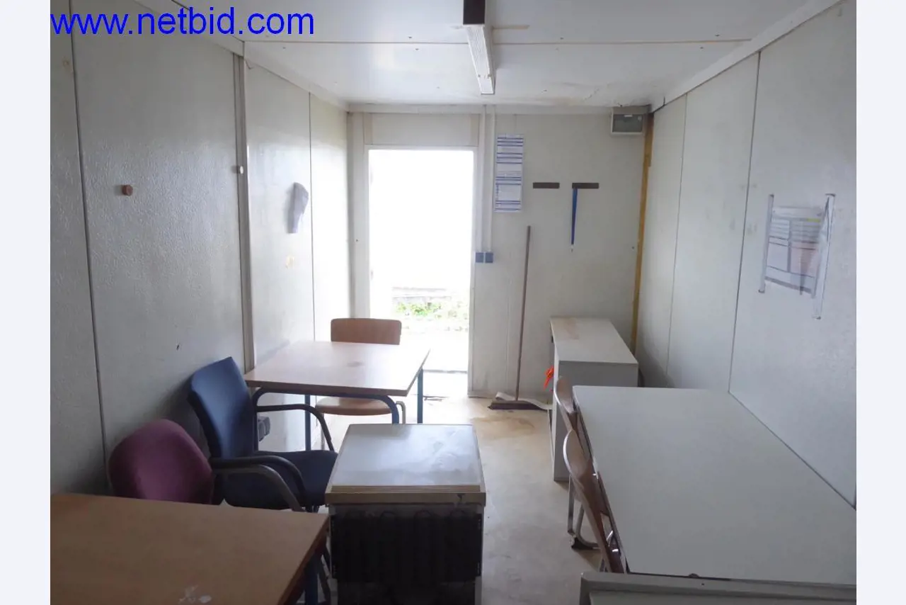 Baumaschinen, Fahrzeuge, Büroausstattung, Bürocontainer-6