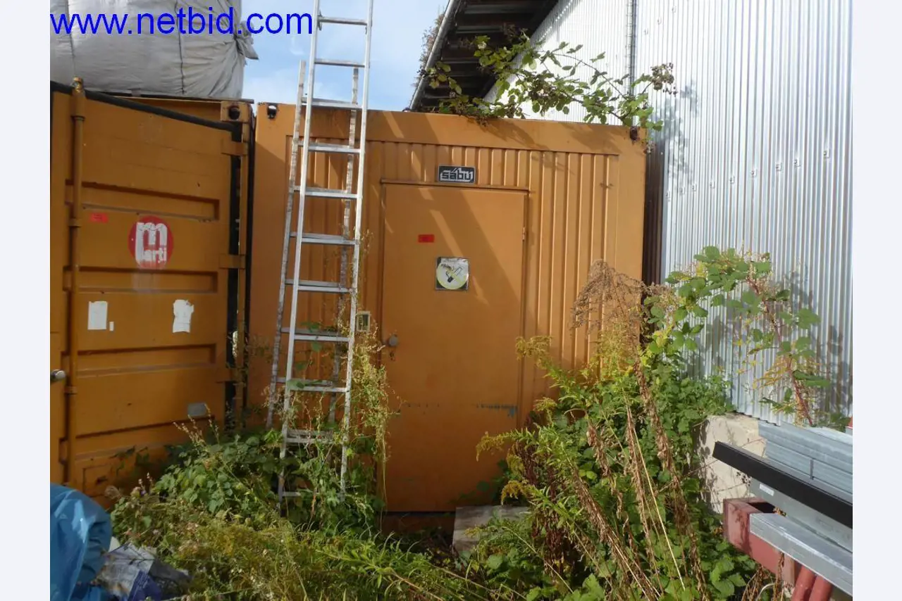 Baumaschinen, Fahrzeuge, Büroausstattung, Bürocontainer-1