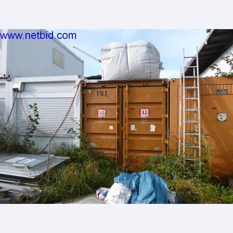 Baumaschinen, Fahrzeuge, Büroausstattung, Bürocontainer-1