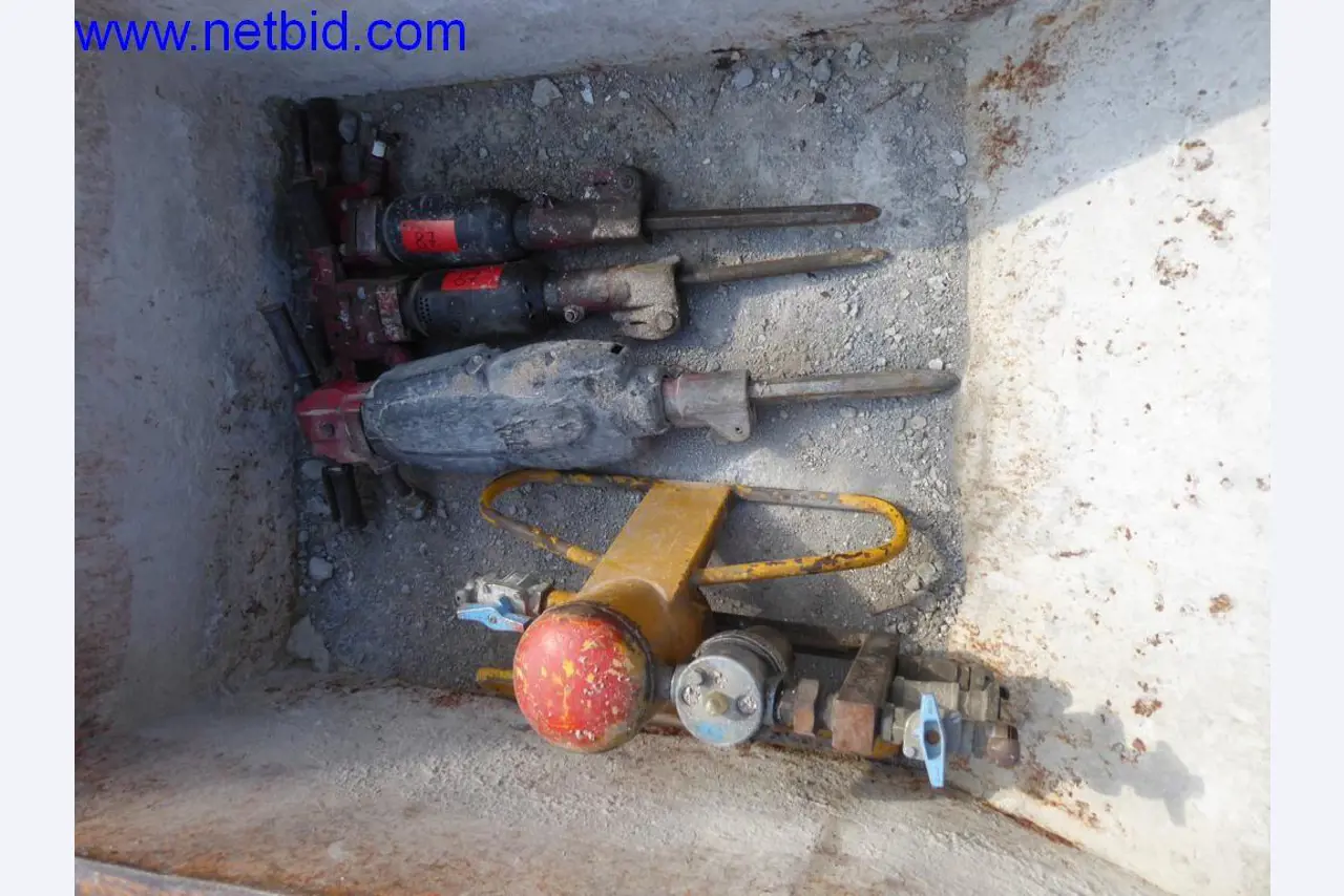 Maquinaria de construcción, vehículos, equipos de oficina, contenedores de oficina-1