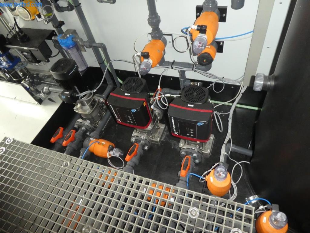 Systém filtrace mořské vody a zkušební filtrační nádoba-22