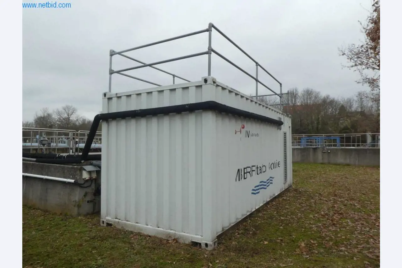 Meerwasser-Filtrationsanlage und Versuchs-Filtrationscontainer-2