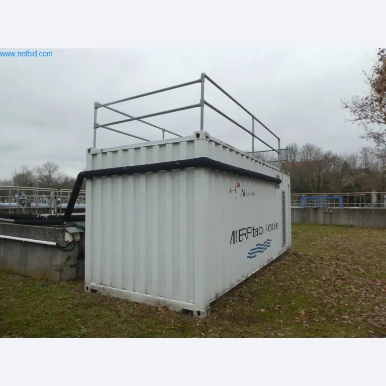 Meerwasser-Filtrationsanlage und Versuchs-Filtrationscontainer-2