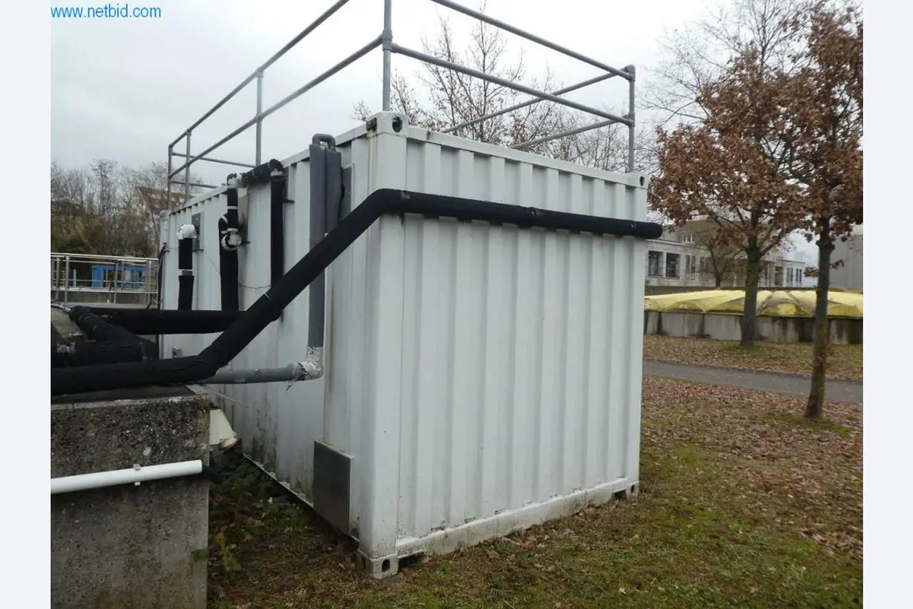 Meerwasser-Filtrationsanlage und Versuchs-Filtrationscontainer-3