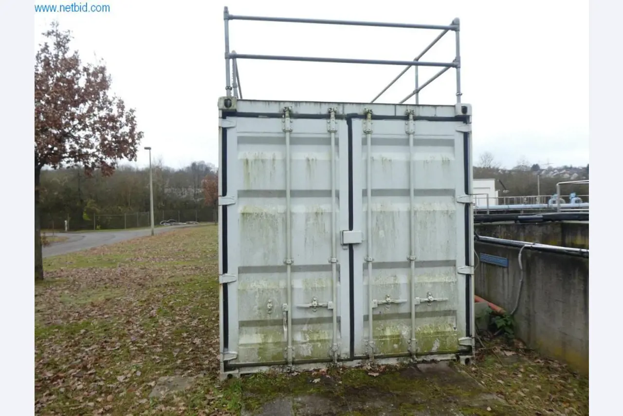 Meerwasser-Filtrationsanlage und Versuchs-Filtrationscontainer-4