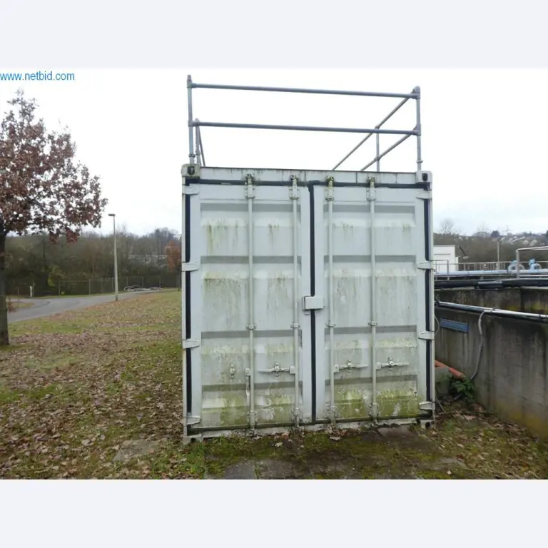 Meerwasser-Filtrationsanlage und Versuchs-Filtrationscontainer-4