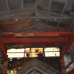 Double girder bridge crane Demag