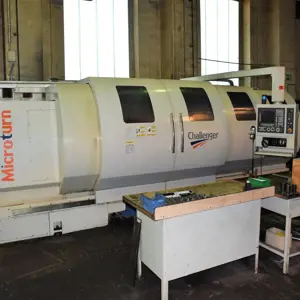 CNC cycle lathe Buffalo Microturn Challenger, Modell BNC30120X