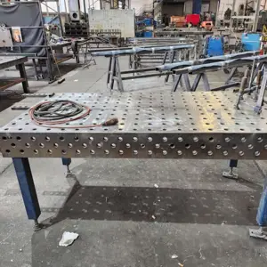 Hole welding table