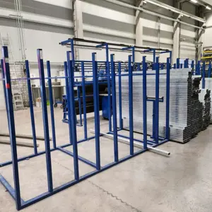 2 Stanchion bearing frames