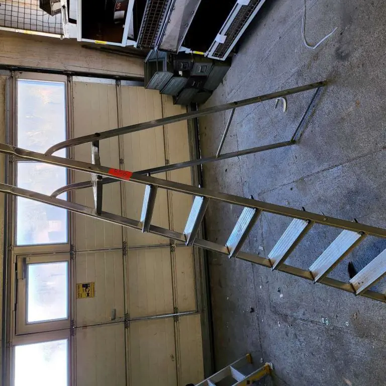 Aluminium vouwladder