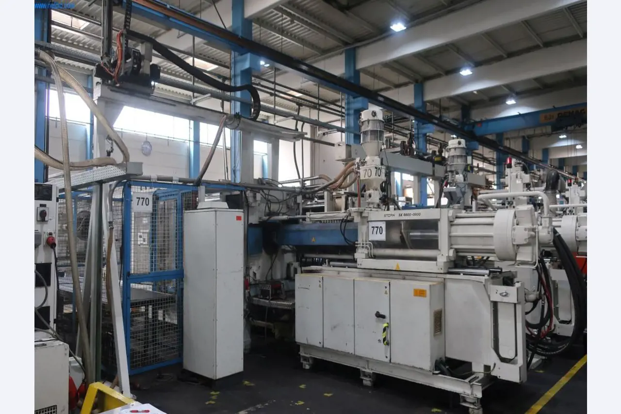 Máquinas e equipamento técnico no domínio da moldagem por injeção de plástico (1600 - 23000 kN)-2