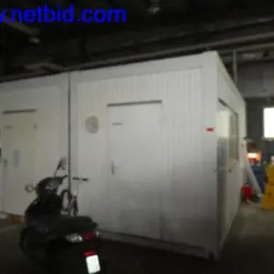 Dubbele kantoorcontainer