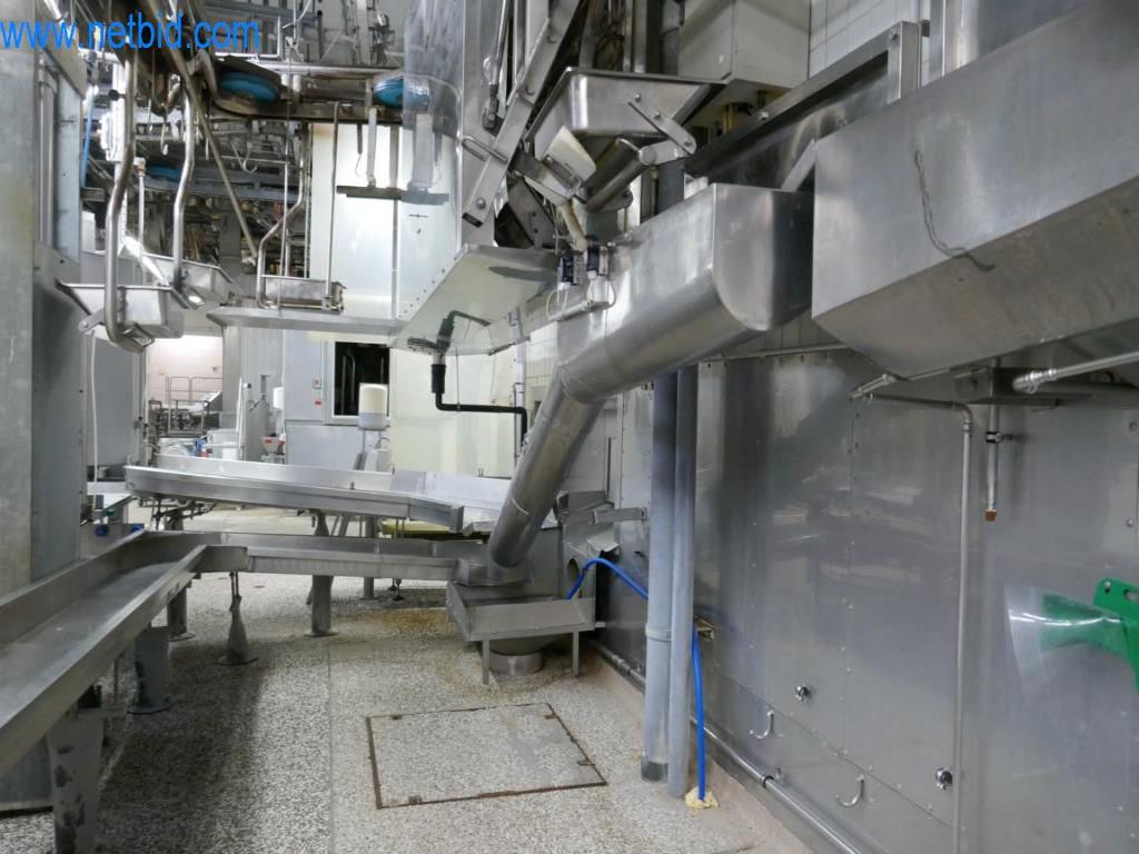 Estación de extracción de sangre de un matadero-5