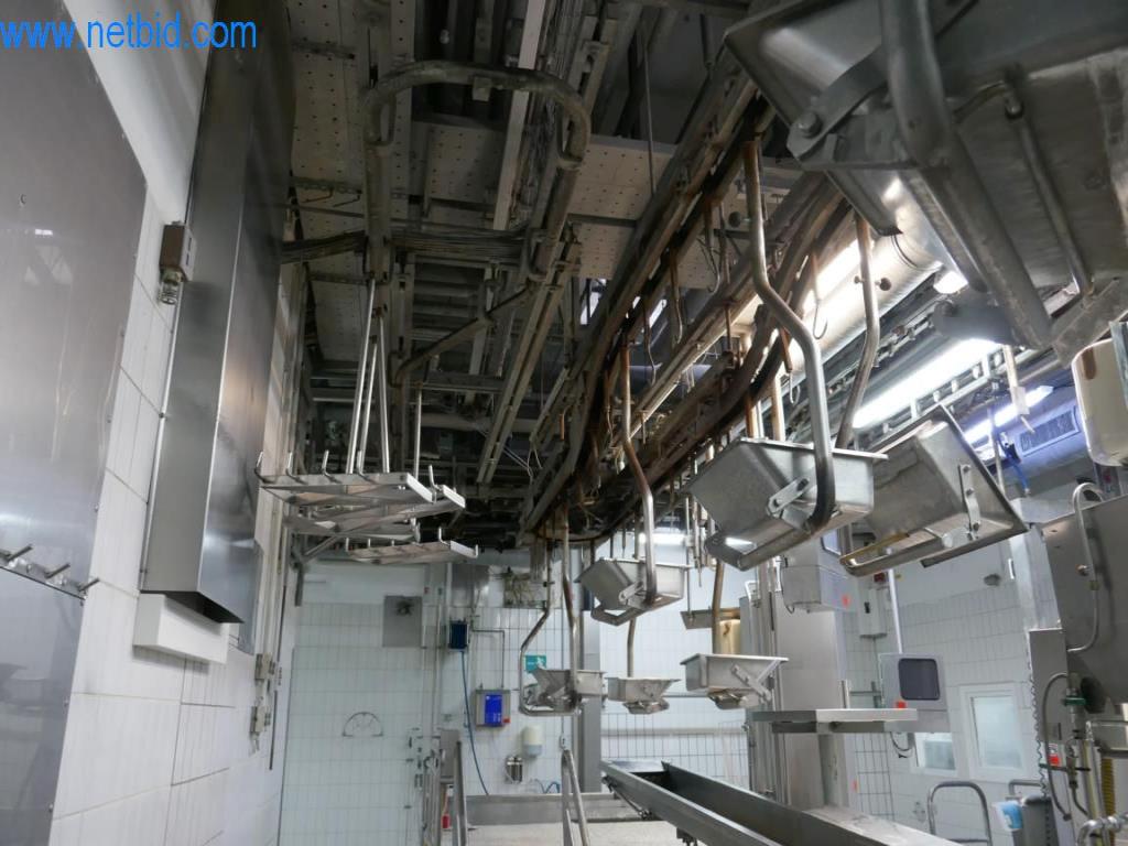 Estación de extracción de sangre de un matadero-1