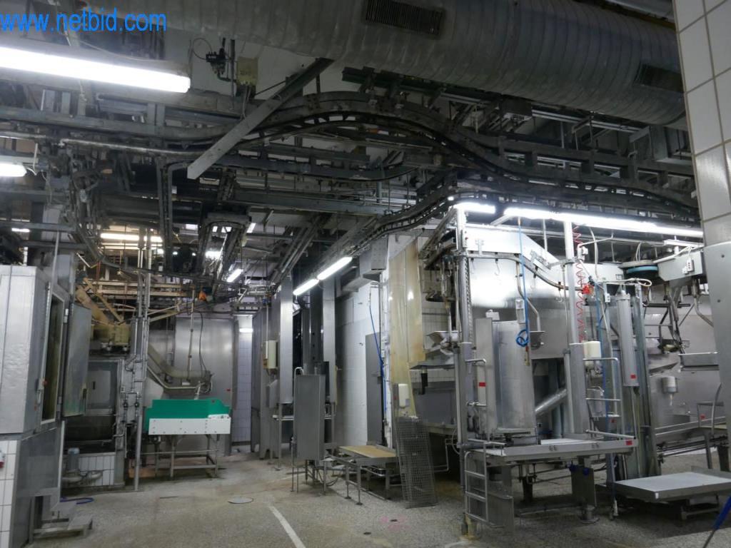 Estación de extracción de sangre de un matadero-5