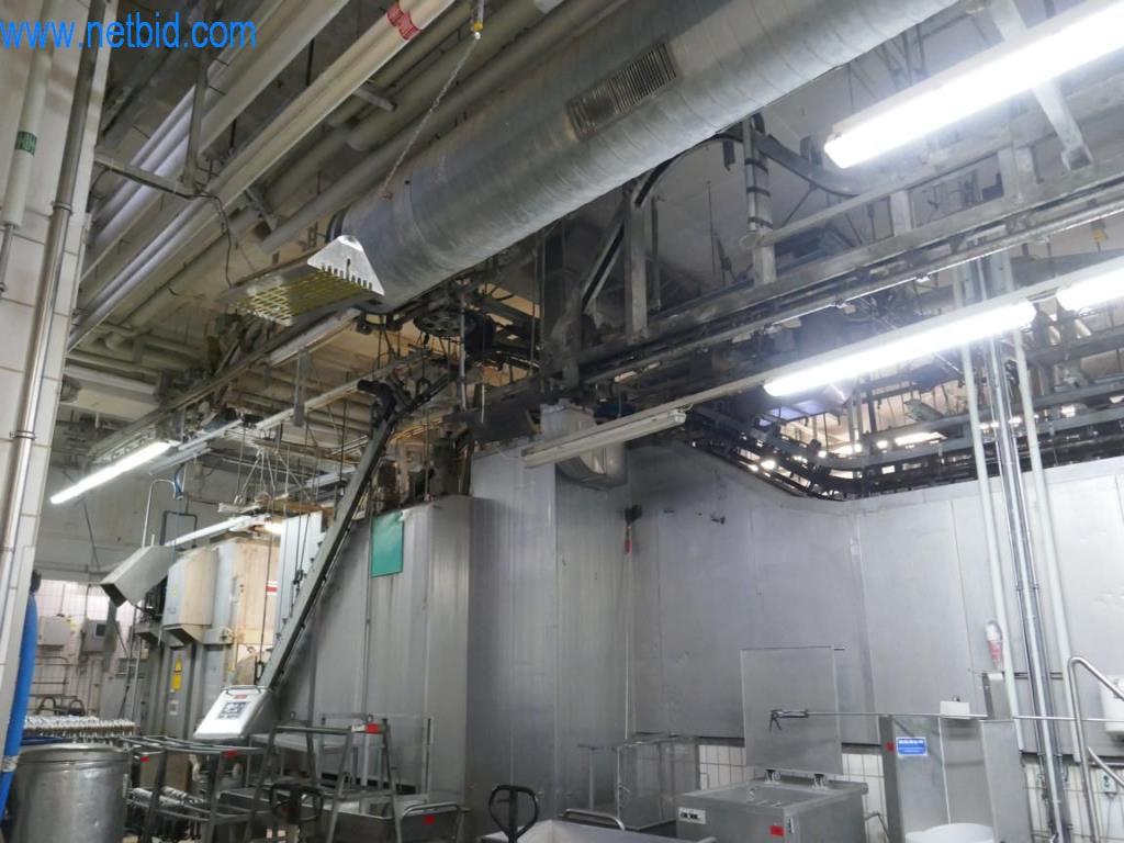 Estación de extracción de sangre de un matadero-6