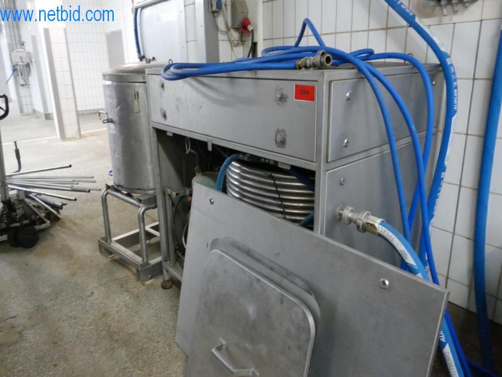 Estación de extracción de sangre de un matadero-2