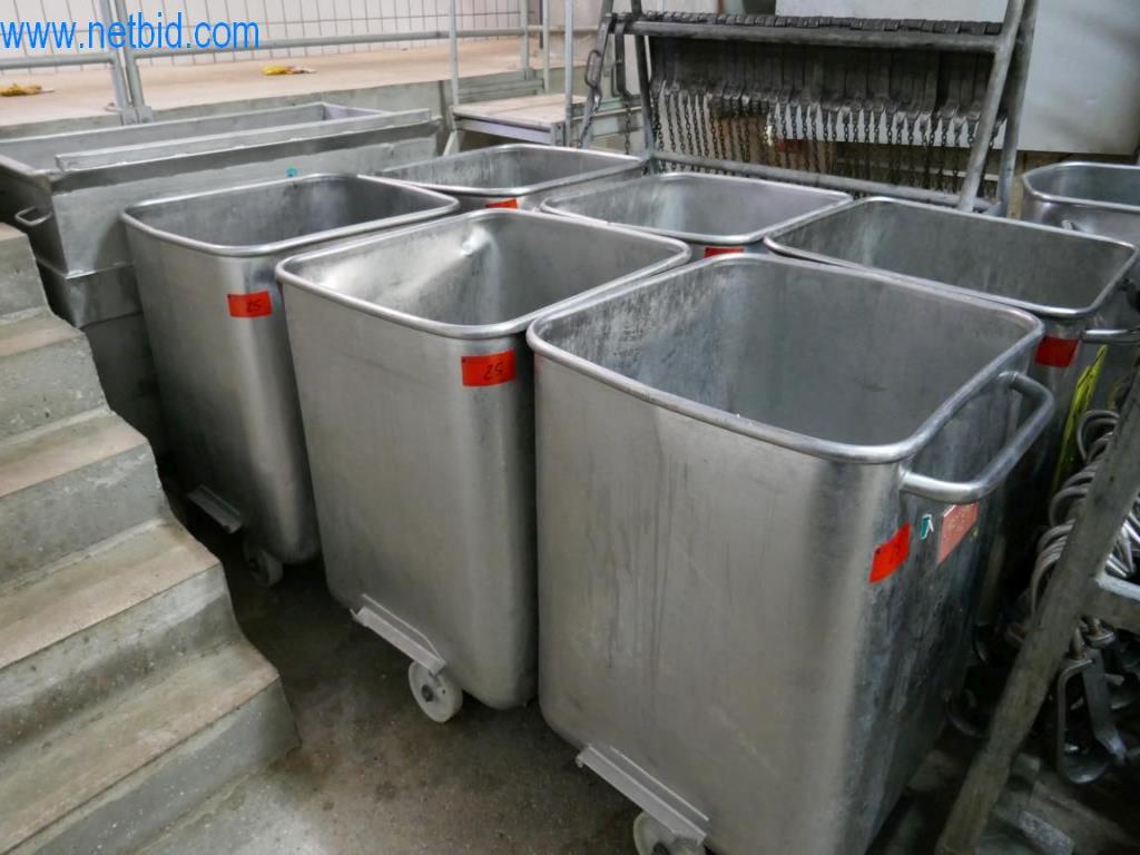 Estación de extracción de sangre de un matadero-2