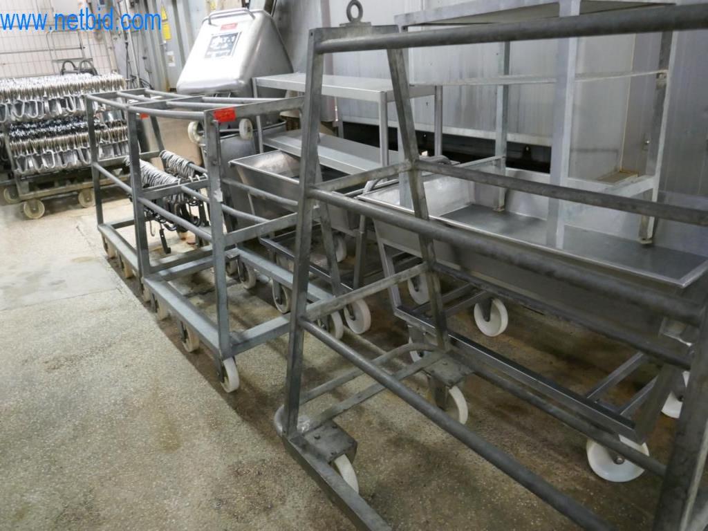 Estación de extracción de sangre de un matadero-5