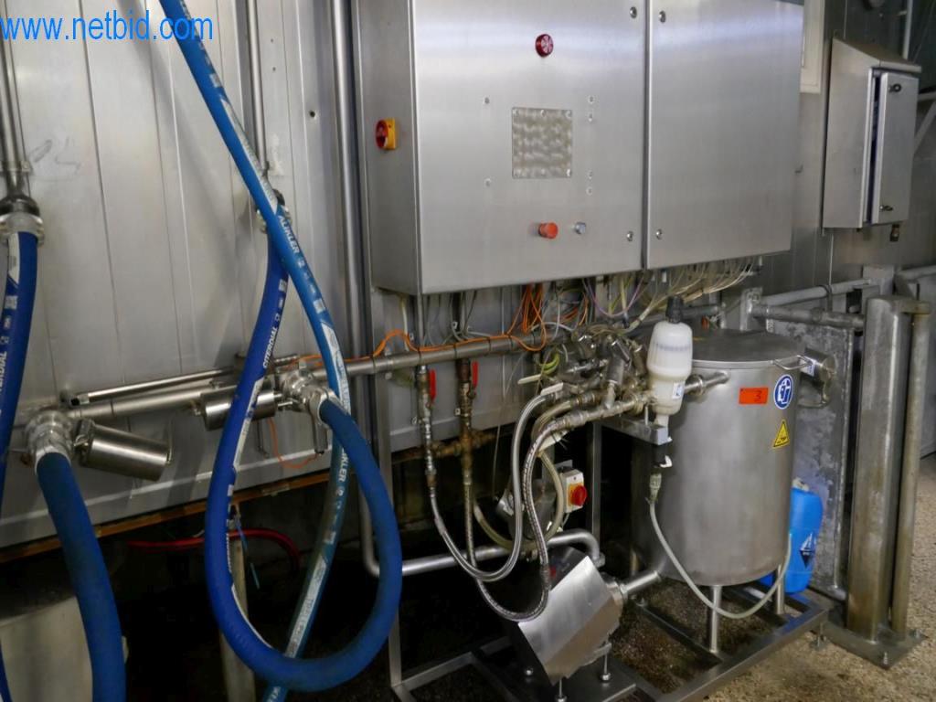 Estación de extracción de sangre de un matadero-2