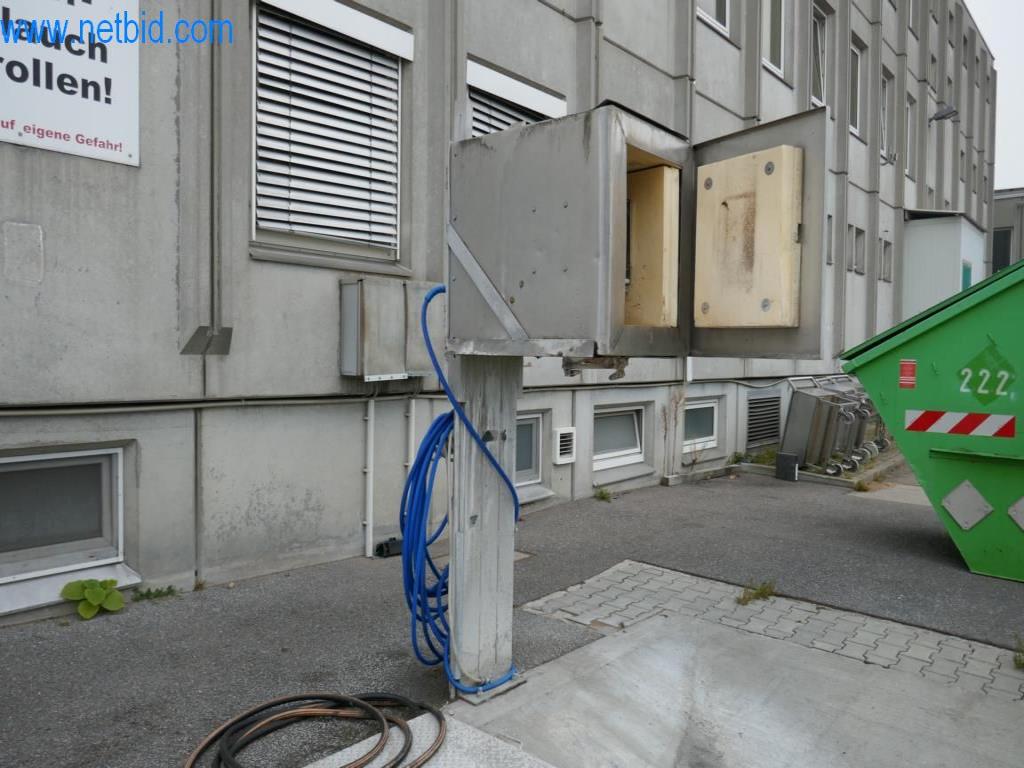 Estación de extracción de sangre de un matadero-9