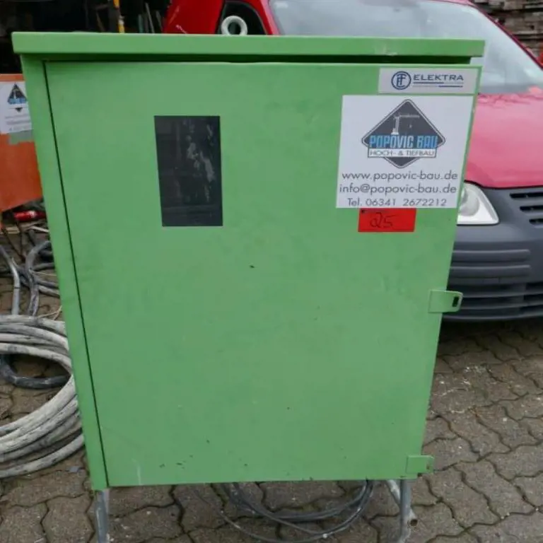 Rozváděč napájení na staveništi Elektra Tailfingen AV63/6211-2