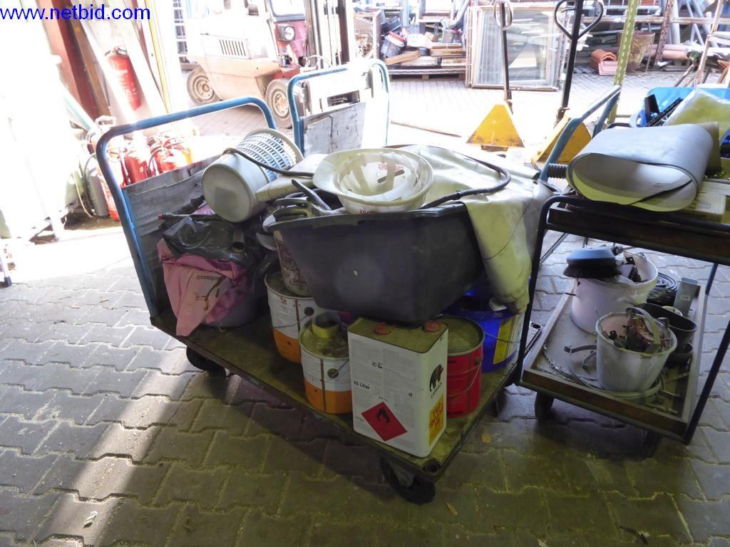 BGA, Warenvorräte, Montagematerial und Fahrzeuge aus dem Bereich Dachdeckerei-3