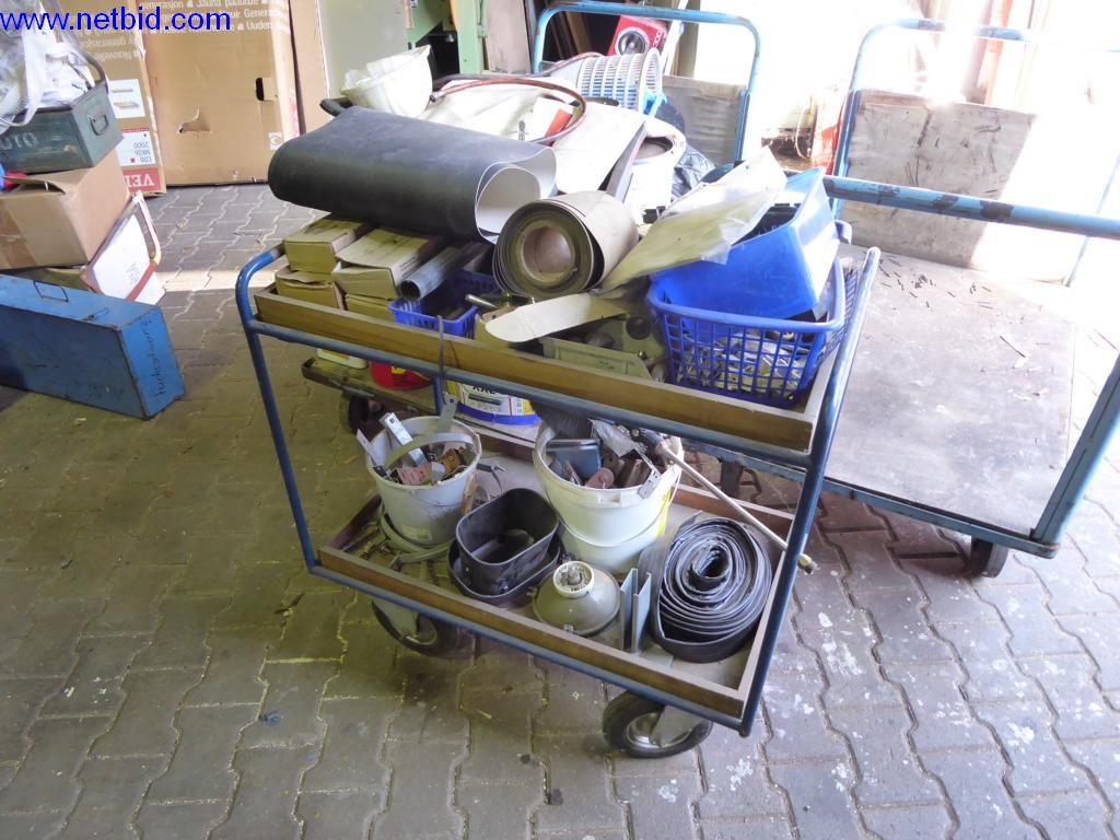 BGA, Warenvorräte, Montagematerial und Fahrzeuge aus dem Bereich Dachdeckerei-4