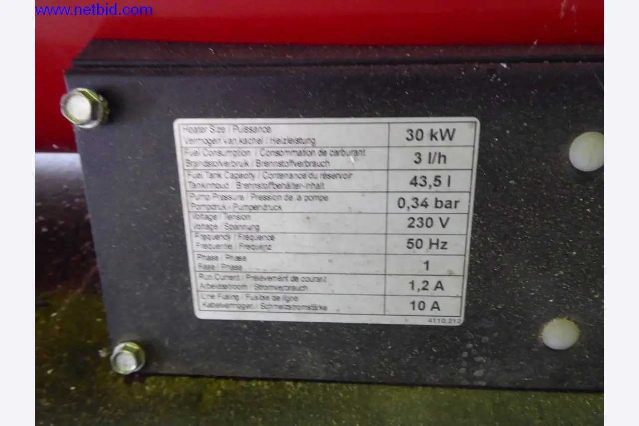 Operating and office equipment, inventories, assembly material and vehicles from the roofing sector-3