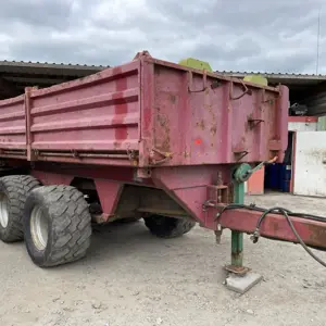 Tandem dump trailer Müller Mitteltal KA-TA 18