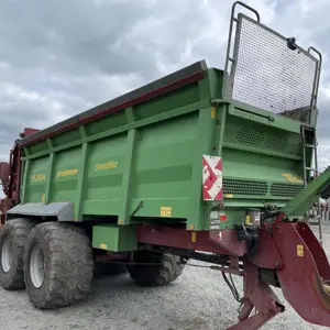 2-axle stall dark spreader wagon Strautmann VS 2004