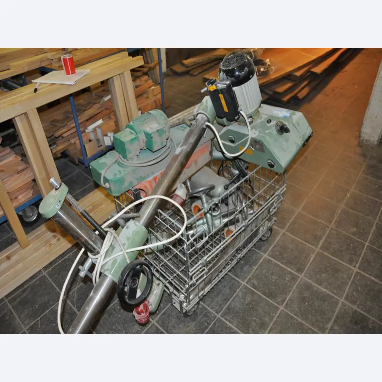 Carpentry machines from the training workshop of a vocational school-1