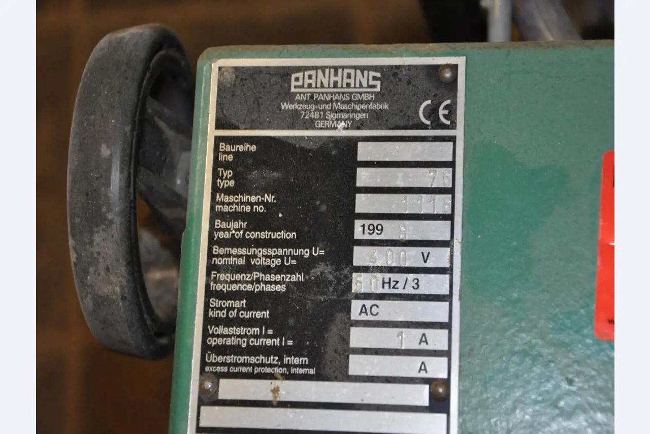 Carpentry machines from the training workshop of a vocational school-2