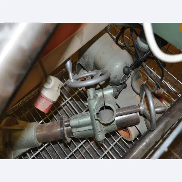 Carpentry machines from the training workshop of a vocational school-4