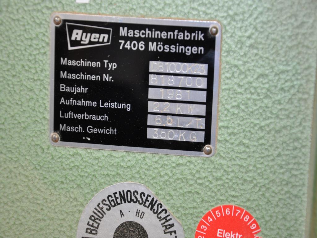 Tischlereimaschinen aus der Lehrwerkstatt einer beruflichen Schule-5