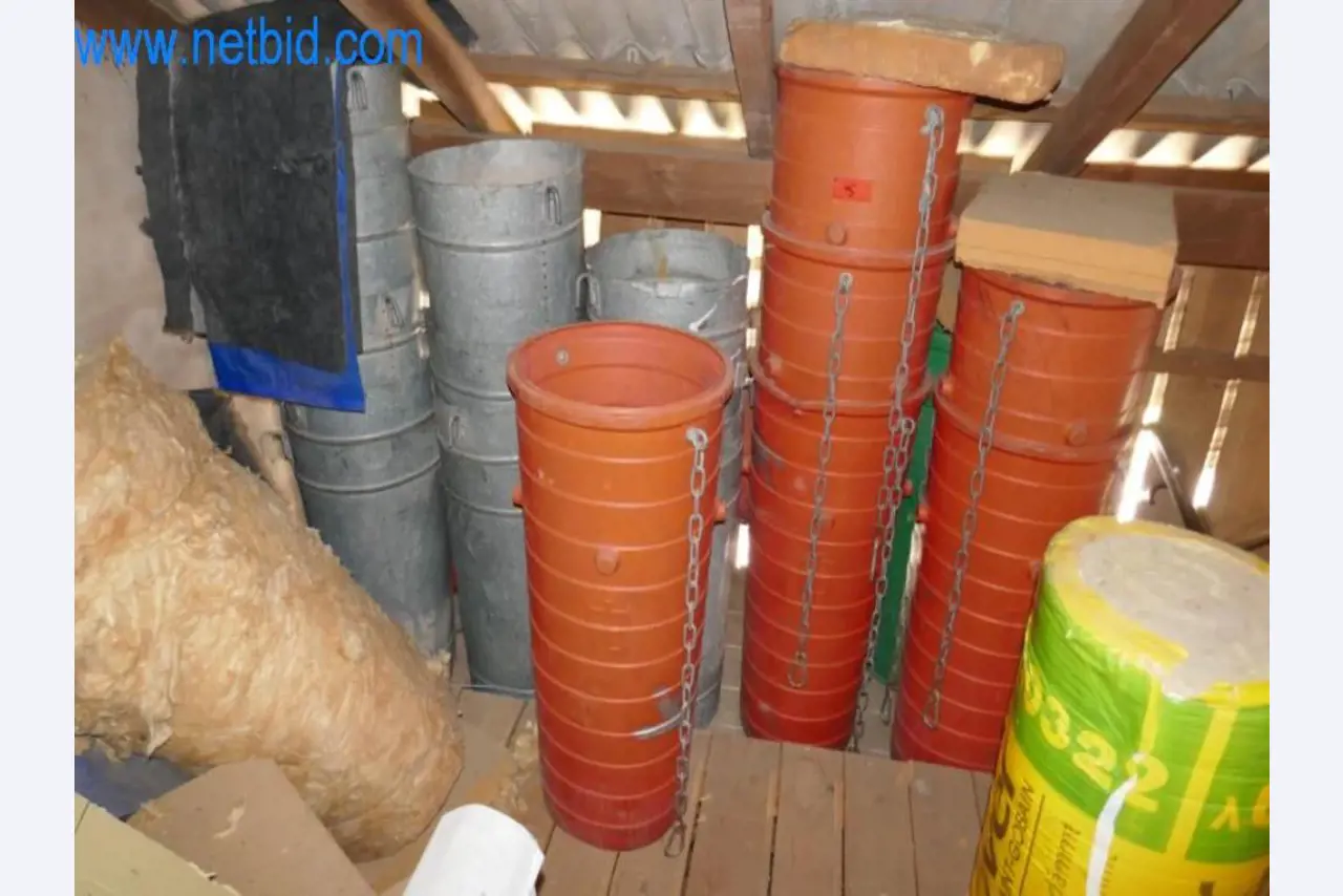 Stroje, zásoby a montážní materiál pokrývačské firmy-1