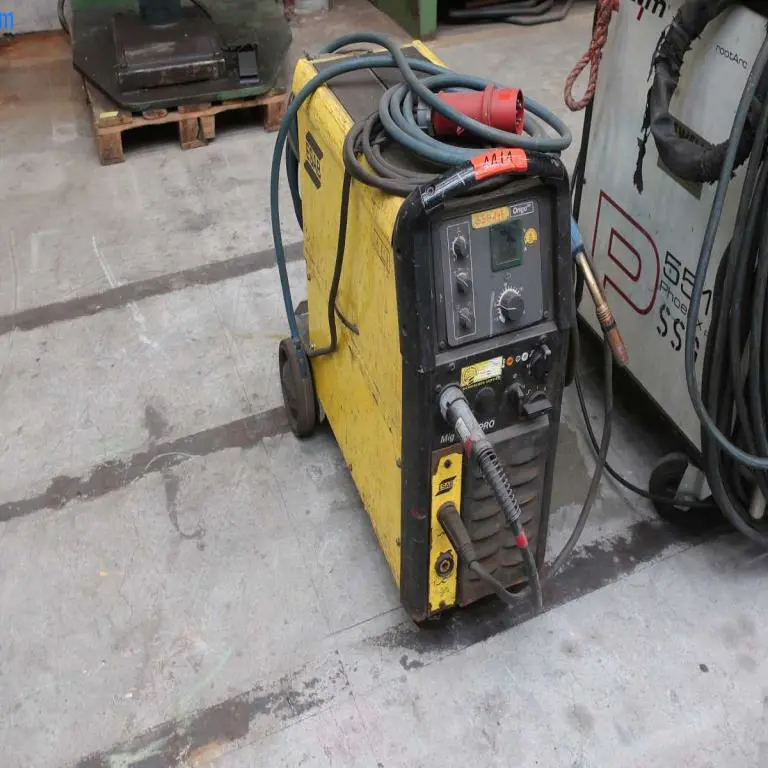 welding machine (SSG146) ESAB Origo MIG C340 Pro 4WD