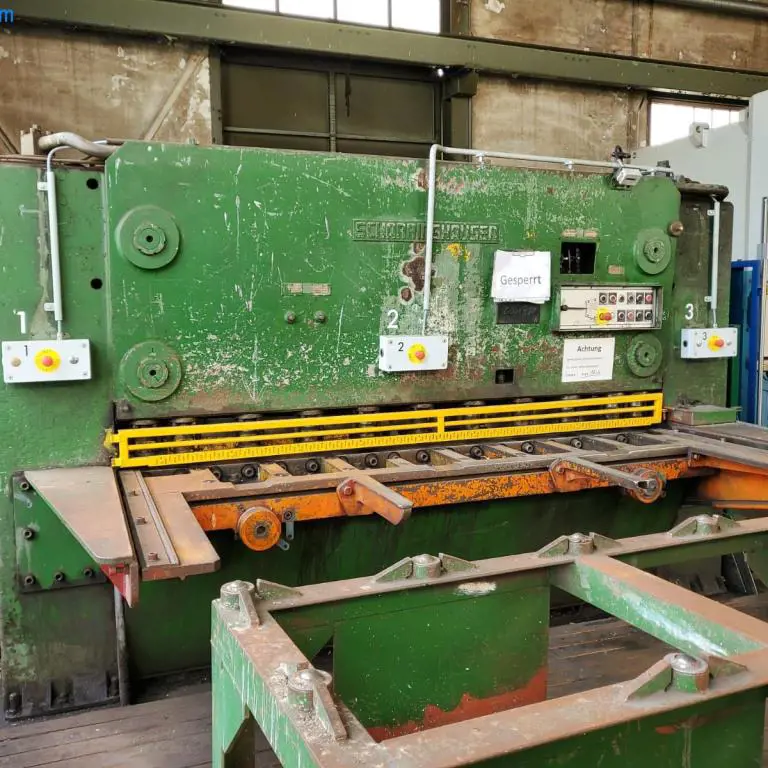 Hydraulic guillotine shear (40020) Scharringhausen