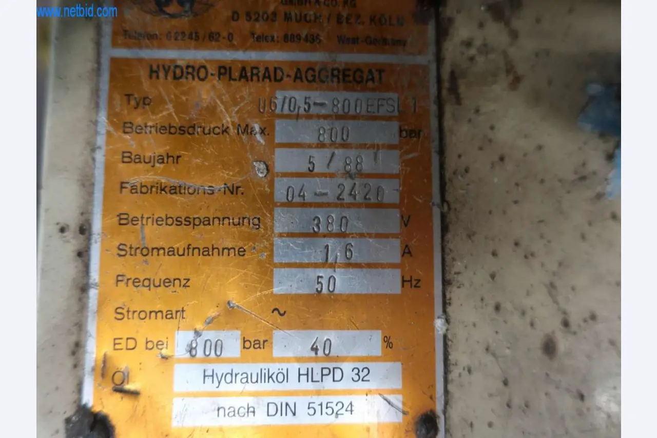 Maschinen und Anlagen der Pella Sietas GmbH-2