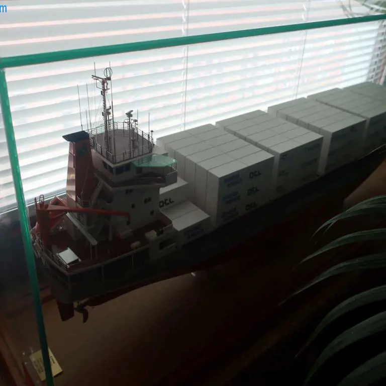 Model ship "Rhine Trader R. Ottmar Modellbau