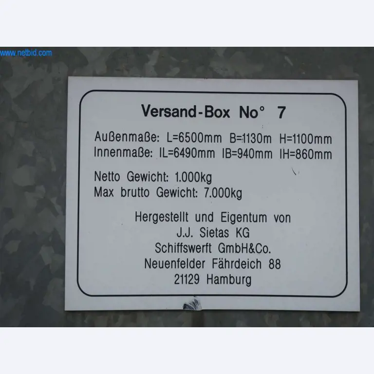 Máquinas e sistemas da Pella Sietas GmbH-2