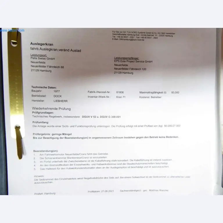 Máquinas e sistemas da Pella Sietas GmbH-3